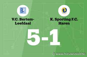 Bertem-Leefdaal B wint sensationeel duel tegen KFC Haren