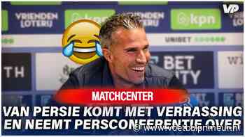 Van Persie positief verrast door statistiek: 'Is dat de eerste keer?'