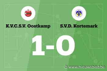 Minnebo leidt SV Oostkamp B voorbij SVD Kortemark