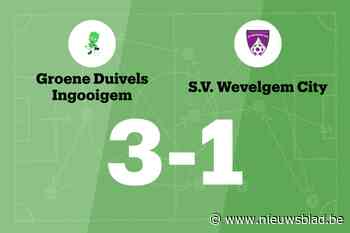 Ondanks achterstand bij rust wint GD Ingooigem van SV Wevelgem City B