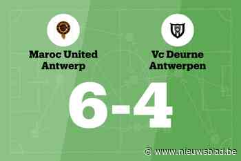 Degirmenci scoort drie keer, Maroc United Antwerp verslaat VC Deurne Antwerpen
