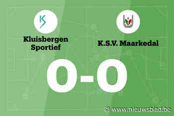 Kluisbergen Sportief B beëindigt reeks nederlagen met gelijkspel tegen KSV Maarkedal