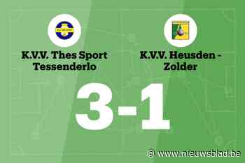Overduidelijke zege voor THES Sport B tegen Heusden-Zolder