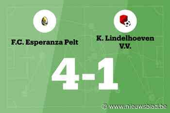 Ook Esp. Pelt B houdt Lindelhoeven B van zege af