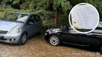 Zettel an schlecht geparktem Auto lässt staunen – mit ziemlich unerwarteten Sätzen