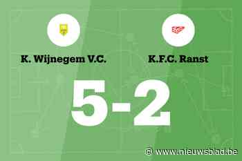 VC Wijnegem B maakt tegen Ranst B einde aan reeks zonder zege