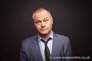 Top comedian Jack Dee unrecognisable as he gets 'lost' in Cardiff