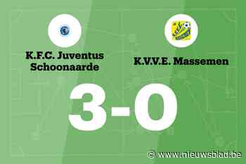 Juventus Schoonaarde B verslaat KVVE Massemen B met 3-0