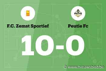 Zemst B haalt uit tegen FC Peutie