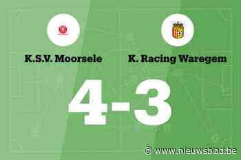 Verhelst scoort twee keer voor SV Moorsele in wedstrijd tegen Racing Waregem B