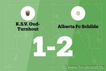 Oud-Turnhout verliest thuis met een doelpunt verschil van Alberta Schilde