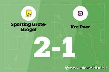 Younes Aourz en Duncan Hendrickx boeken thuiszege tegen RC Peer B