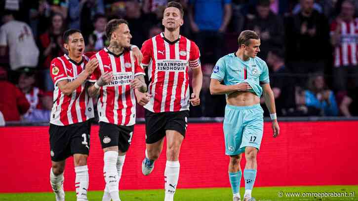 Oppermachtig PSV wint met ruime cijfers van Almere City FC