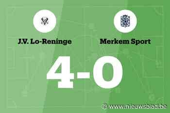JV Lo-Reninge toont wederom uitstekende vorm met zege tegen Merkem Sport