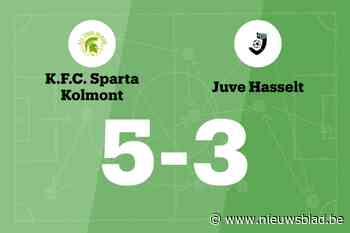 Sp. Kolmont buigt achterstand om in zege tegen Juve Hasselt