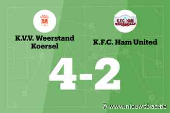 Eindelijk een overwinning voor Koersel B