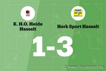 Herk Sp. beslist duel met HO Heide na rust