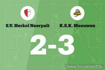 Meeuwen wint uit van Herkol, mede dankzij twee treffers Verbeeck