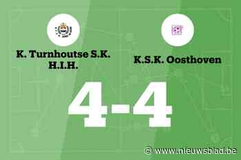 HIH Turnhout en Oosthoven spelen 4-4