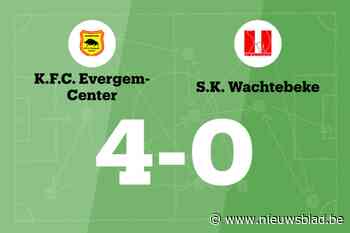 Overduidelijke overwinning voor KFC Evergem Center tegen SK Wachtebeke