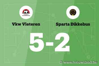 VKW Vleteren wint sensationeel duel tegen Sparta Dikkebus
