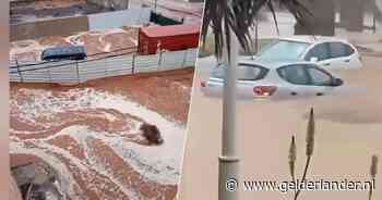 Overstromingen teisteren vakantie-eiland Lanzarote: ‘Het was akelig’