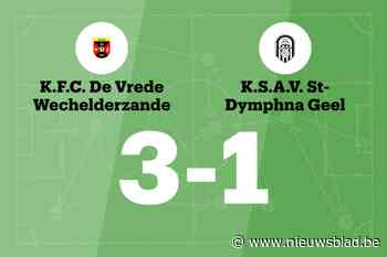 Wechelderzande te sterk voor Sint-Dimpna