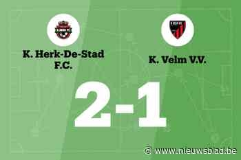 Velm B verliest uit met een doelpunt verschil van Herk FC B