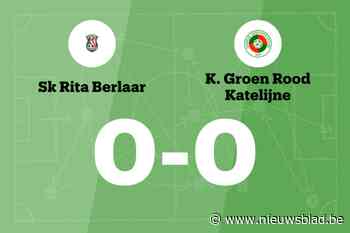 GR Katelijne beëindigt reeks nederlagen in de wedstrijd tegen Rita Berlaar