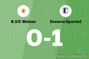 Vier opeenvolgende overwinningen voor Zeveren Sportief na 0-1 tegen KSV Melsen
