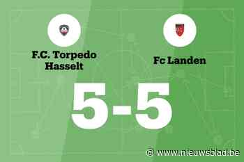 FC Landen B beëindigt de zegereeks van Torpedo Hasselt B