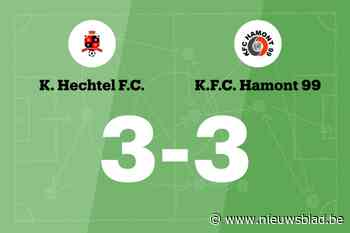 Hechtel nog steeds zonder overwinning na gelijkspel tegen KFC Hamont 99