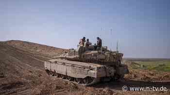 "Dutzende Terroristen getötet": Israelischer Einsatz in Gaza-Stadt hat begonnen