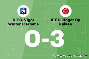 HO Kalken in goede vorm na weer een overwinning