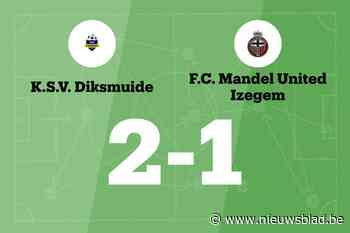 KV Diksmuide Oostende wint na knappe comeback