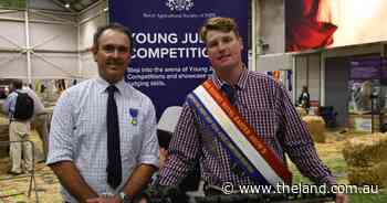 Young Merino judge proves you don't have to be off a property to be a champion