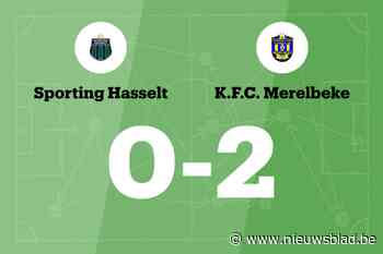 KFC Merelbeke beslist duel met Sporting Hasselt na rust
