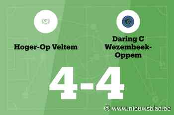 Winnende reeks van HO Veltem B eindigt na wedstrijd tegen Wezembeek-Oppem
