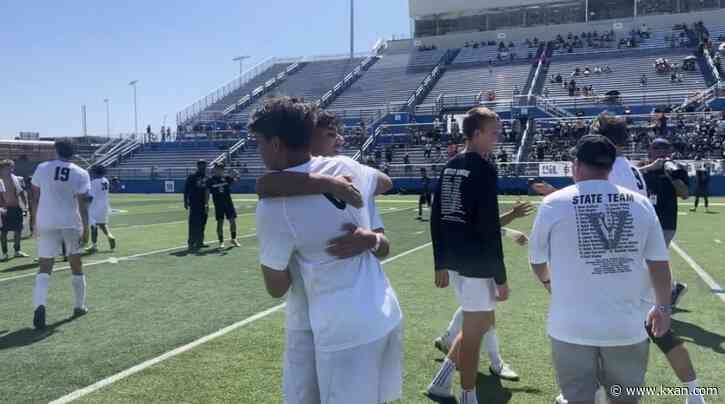 Vandegrift boys soccer earns state championship