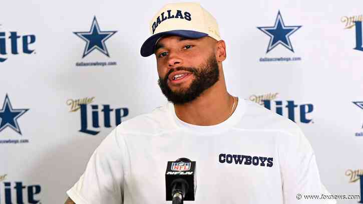 Cowboys' Dak Prescott says he could 'definitely' play 'today' as he recovers from hamstring injury