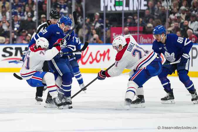 ‘A big point for our group’: Canadiens inch closer to playoffs with OT loss to Leafs