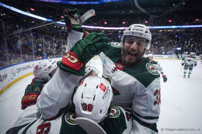 Zuccarello scores in OT, Minnesota Wild edge Vancouver Canucks 3-2