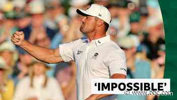 DeChambeau holes 'impossible' putt on 18th