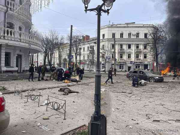 More than 20 people killed in Russian missile attack on Ukrainian city of Sumy