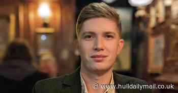 Yorkshire Party candidate Rowan Halstead makes his pitch to voters in Hull and East Yorkshire Mayoral election