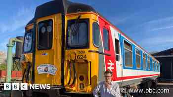 Train saved from the scrap heap is fully restored
