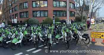 Anger as photo shows dozens of 'dumped' Lime bikes locals brand 'familiar sight'