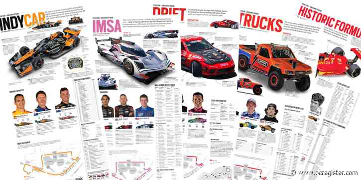 Download free posters: The ‘Fab Five’ of the Acura Grand Prix of Long Beach