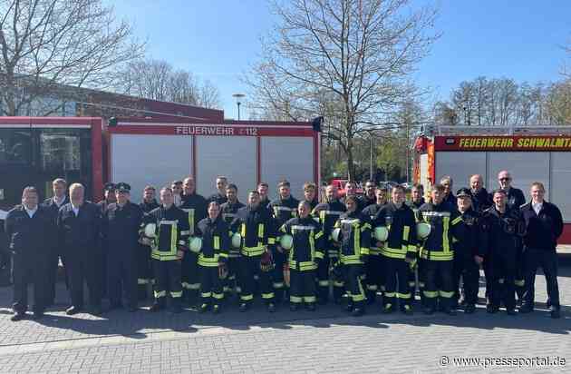 FFW Schwalmtal: Erfolgreicher Abschluss des Truppmann-1-Lehrgang im Westkreis