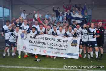 FC Aalbeke B verovert titel in vierde provinciale C: “Dit is een opleidingsploeg en dat moet zo blijven”